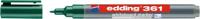 Edding whiteboardmarker e-361 groen - thumbnail