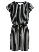 VERO MODA gestreepte jurk VMSASHA BALI SS SHORT DRESS NOOS blauw/wit - thumbnail