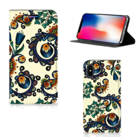 Telefoon Hoesje Apple iPhone X | Xs Barok Flower - thumbnail