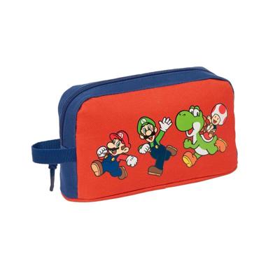 Thermische Snacktas Super Mario Mamma mia Rood Marineblauw 21,5 x 12 x 6,5 cm