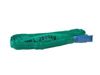 SHZ Round Sling 3m, max. Load 2000KG according to EN 1492-2 SF7 green - thumbnail