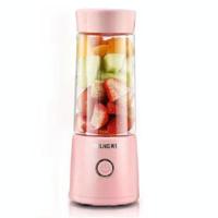 MEILING ML-88 Portable Electric USB Oplaadbare Juicer Groente Fruit Squeezers Juicer (Roze) - thumbnail