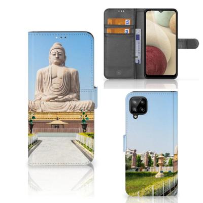 Samsung Galaxy A12 | Flip Cover | Boeddha Samsung Galaxy A12 | Flip Cover | Boeddha