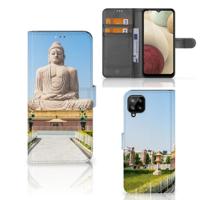 Samsung Galaxy A12 | Flip Cover | Boeddha - thumbnail