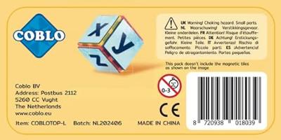 Coblo toppers kleine letters Coblo toppers kleine letters