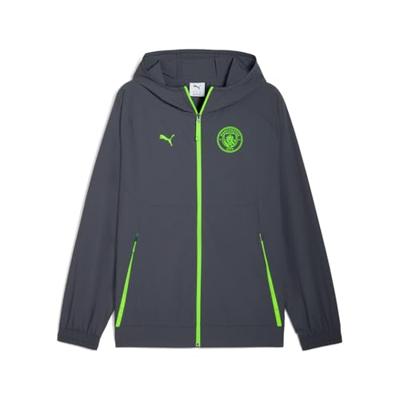 Manchester City Tech Woven Trainingspak Senior 2025/2026 Grijs - Maat S - Kleur: LichtgroenGrijs | Soccerfanshop - thumbnail
