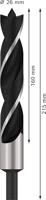 Bosch Accessoires Houtspiraalboren Standard 26 x 140 x 215 mm, d 13 mm 1st - 2608597206 - thumbnail