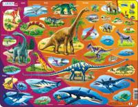 Selecta Larsen legpuzzel dieren natuur historisch, 85st. - thumbnail