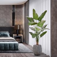 Strelitzia Nicolai deluxe Kunstpalm 170cm in pot - thumbnail