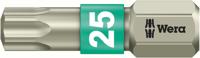 Wera 3867/1 TS TORX® Bits, RVS, TX 30 x 25 mm - 1 stuk(s) - 05071037001 - thumbnail