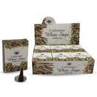 Green Tree Kegelwierook California white sage 10 Stuks - thumbnail