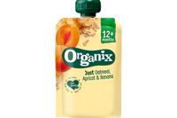 Knijpfruit havermout, abrikoos, banaan 12M+ bio 100 Gram - thumbnail