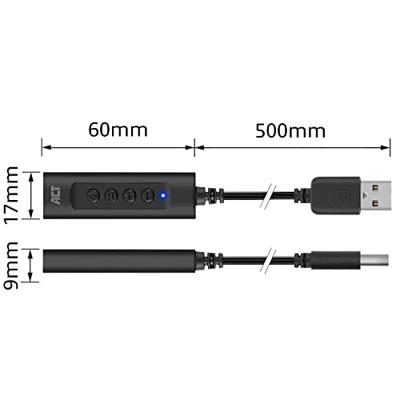 ACT AC9360 USB-A geluidskaart