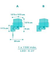 Dalber Design kinderkamer wandlampHappy Jungle - 63319 - thumbnail