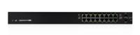 Ubiquiti Networks ES-16-150W netwerk-switch Managed L2/L3 Gigabit Ethernet (10/100/1000) Power over Ethernet (PoE) Zwart - thumbnail