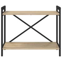 Boekenkast Sonoma eiken 60 x 30 x 48.5 cm Bewerkt hout - thumbnail