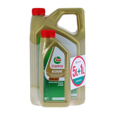 Motorolie voor auto's Castrol Edge 5W 40 6 L