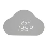 TFA Dostmann 60.2040.15 Kinderwekker Kwarts Grijs Alarmtijden 1 - thumbnail