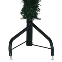 VidaXL Hoek kunstkerstboom met 300 led groen 180 cm pvc en metaal - thumbnail