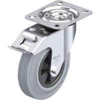 Blickle LE-VPP 125G-FI-SG Zwenkwiel met rem Wieldiameter: 125 mm Draagvermogen (max.): 100 kg 1 stuk(s) - thumbnail