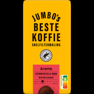 Jumbo&apos;s Beste Koffie Snelfiltermaling Aroma 500 g