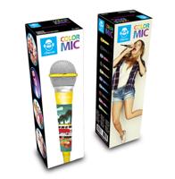 iDance Color Mic CLM6 Microfoon Geel/Mix - thumbnail