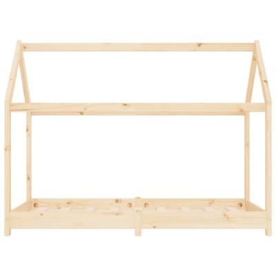 Kinderbedframe massief grenenhout 80x160 cm