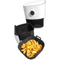 Herbruikbare siliconen schaal voor heteluchtfriteuse Vin Bouquet Siliconen 20 cm - thumbnail