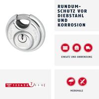 Abus hangslot discus 24ib/50 - thumbnail
