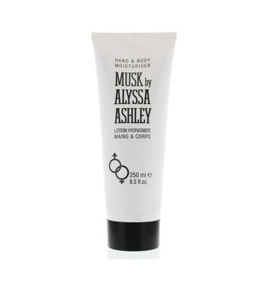 Alyssa Ashley Musk hand & body lotion tube 250 Milliliter