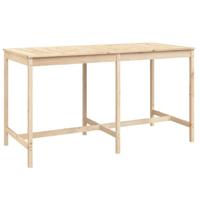 9-delige Tuinbarset massief grenenhout - thumbnail
