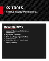 KS Tools 515.1902 Pneumatisch uitblaaspistool 6.3 bar - thumbnail