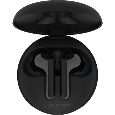LG TONE Free FN4 oordopjes, draadloze Bluetooth in-ear hoofdtelefoon met hypoallergene oorstukken, medische kwaliteit, zwart
