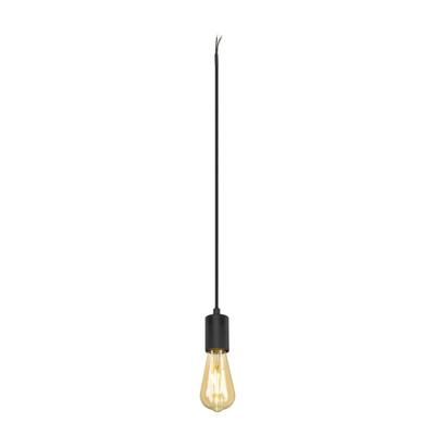 SLV HanglampFitu aluminium zwart - 1010420