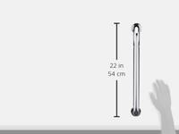 Grohe Essentials wandgreep 45 cm. recht Chroom - thumbnail