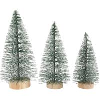 Creativ Company Https://www.cchobby.nl/kerstbomen-h-10-13-14-cm-3-stuk-1-doos - thumbnail