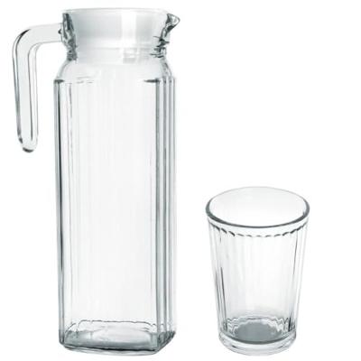 Set kruik en glazen Excellent Houseware ye9000500 200 ml 1,1 L 5 Onderdelen