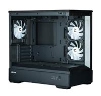 PC-behuizing zonder voeding - ZALMAN P30 (zwart) - Medium toren - M-ATX-formaat - thumbnail