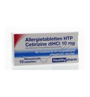 Healthypharm Cetirizine Tabletten 10st - thumbnail