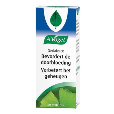 A Vogel Geriaforce doorbloeding 200 Tabletten A Vogel Geriaforce doorbloeding 200 Tabletten