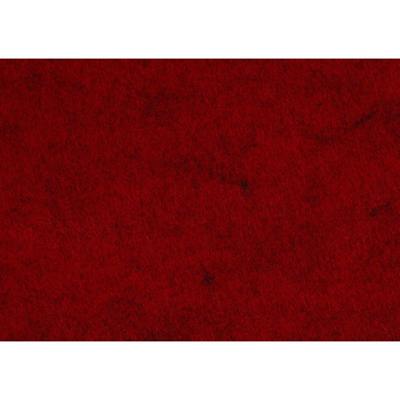 Creativ Company Hobbyvilt, a4, vel 210x297 mm, dikte 1,5-2 mm, gemelleerd, rood, 10 vel/ 1 doos