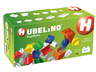 Hubelino knikkerbaan uitbreidingsset katapult - 41dlg. Hubelino knikkerbaan uitbreidingsset katapult - 41dlg.