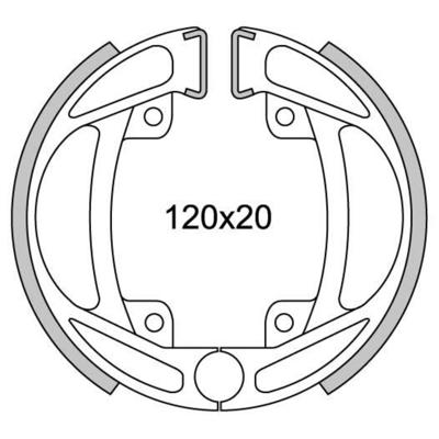 Newfren Remsegmentset gf1125