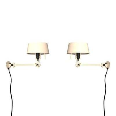 Tonone Bolt Bed Underfit met stekker Wandlamp Set van 2 - Wit