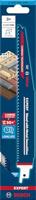 Bosch Accessories 2608900399 Expert Wood with Metal Demolition S 1167 XHM reciprozaagblad, 3 stuks Zaagbladlengte 225 mm 3 stuk(s) - thumbnail