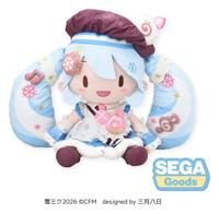 Character Vocal Series 01: Hatsune Miku Fuwa Petit Plush Figure Snow Miku 2026 Dodeka Jumbo 50 cm - thumbnail