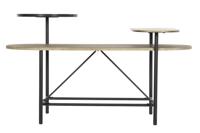 Hoofdtafel DKD Home Decor 116 x 76 x 64 cm Metaal Aluminium Hout MDF - thumbnail