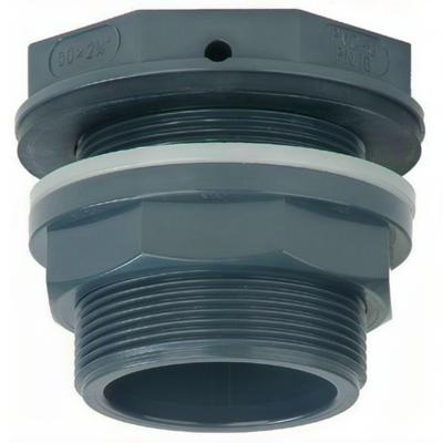 Europond Tankdoorvoer 32mm voor Vijvers - Vlakke Uitlaat, Hoge Druk PVC, Zoet- & Zoutwaterbestendig