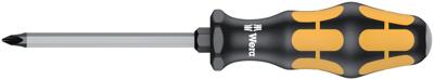 Wera 918 05017052001 Werkplaats Kruiskop schroevendraaier PZ 2 Koplengte: 100 mm DIN ISO 8764-PZ, DIN 5262