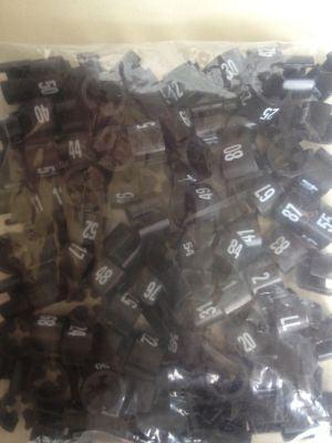 Collectieserie MINI zwart nummer 1-100